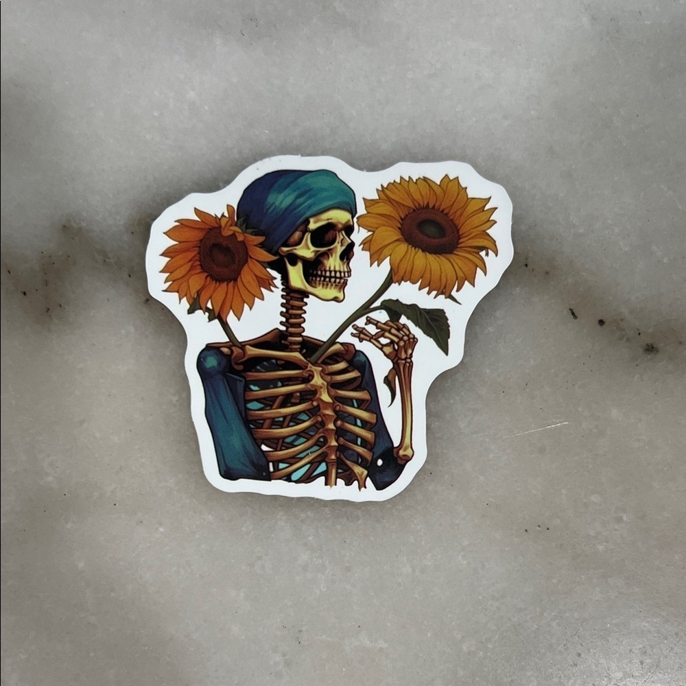 Colorful Skeleton Sticker Set - Picture 3 of 8